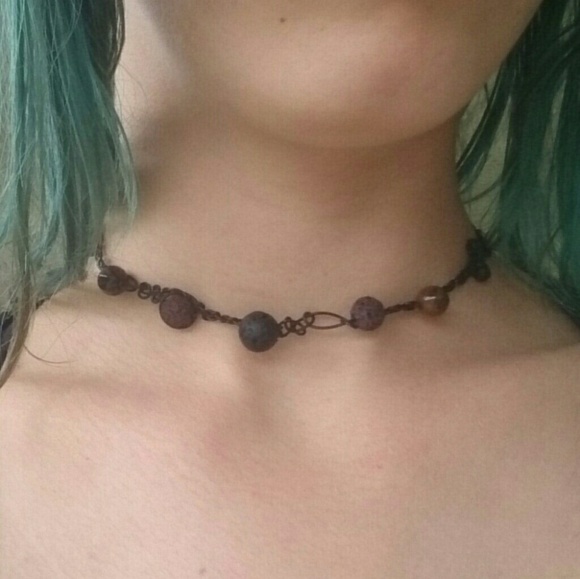 "Sepia" Tattoo Choker - Picture 4 of 8